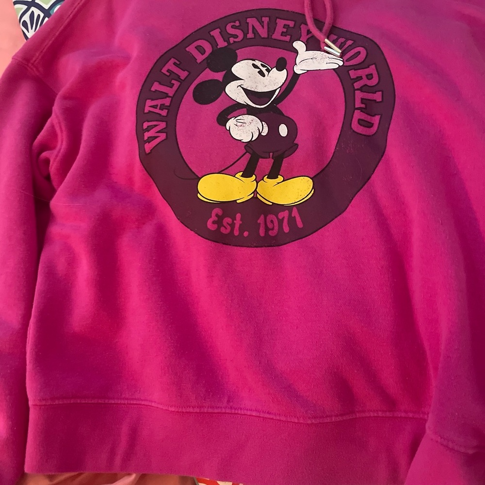 Pink Mickey Hoodie